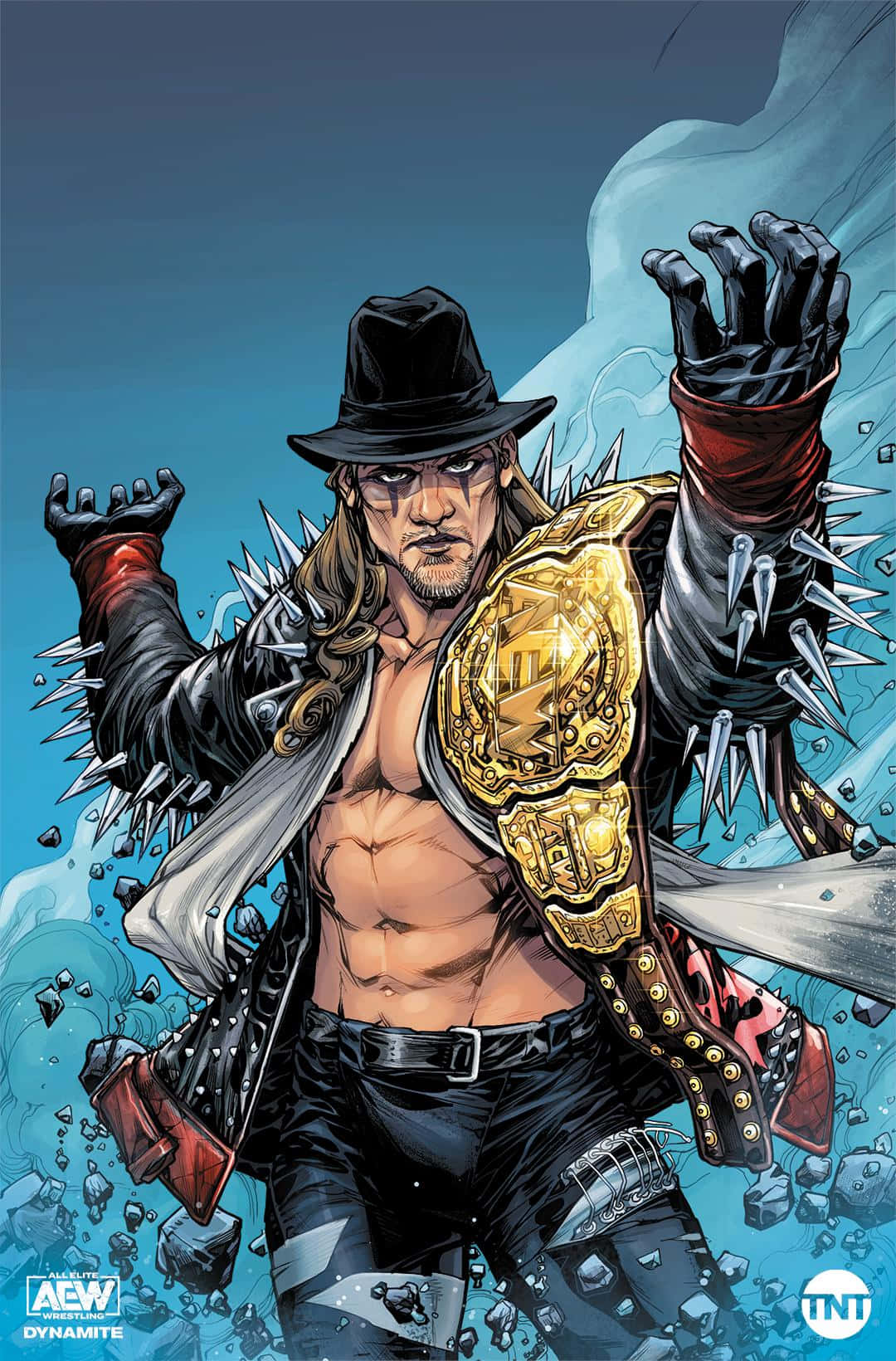 Chris Jericho Aew Dc Collab Background