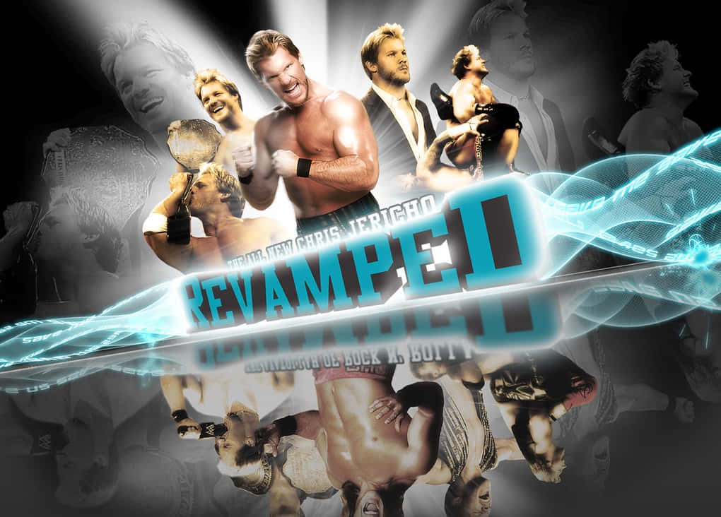 Chris Jericho All New Revamped Digital Art Background