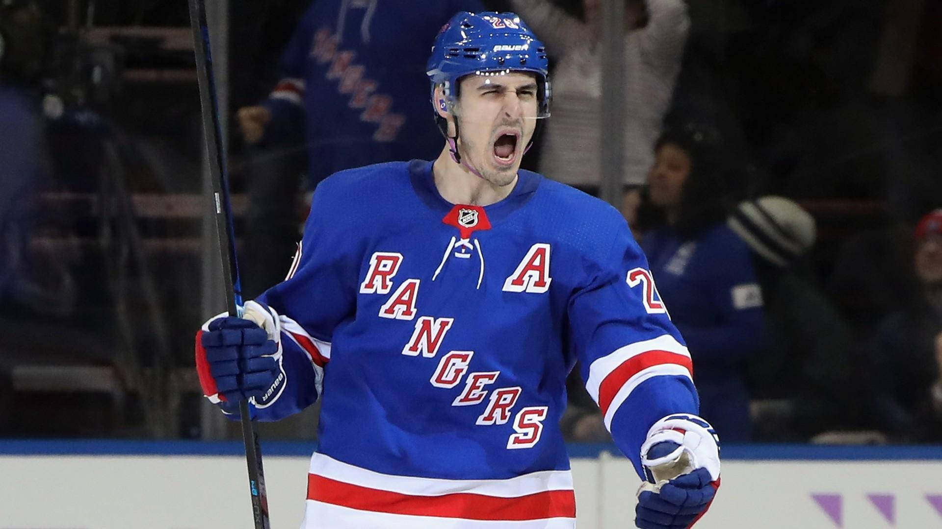 Chris Kreider New York Ice Hockey Background