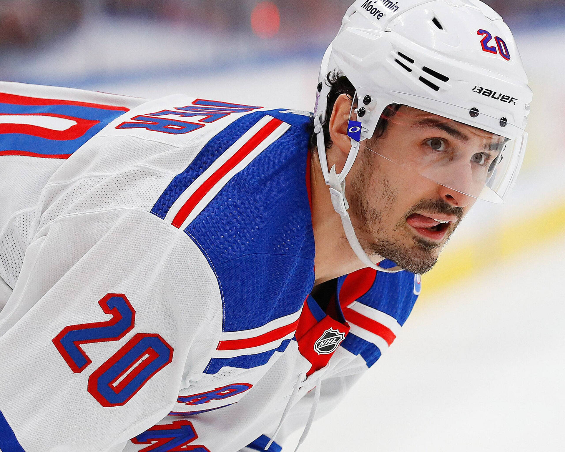 Chris Kreider Nhl Ny Rangers Background