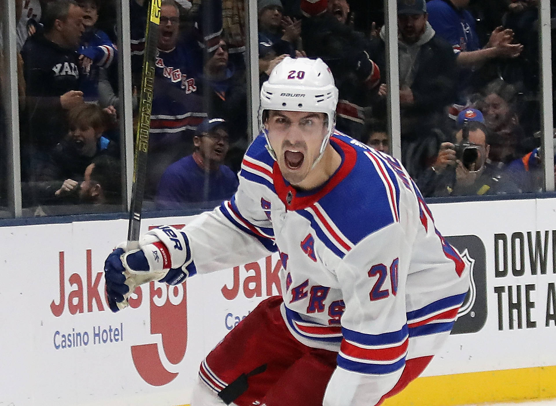 Chris Kreider Ny Ice Hockey Rangers Background