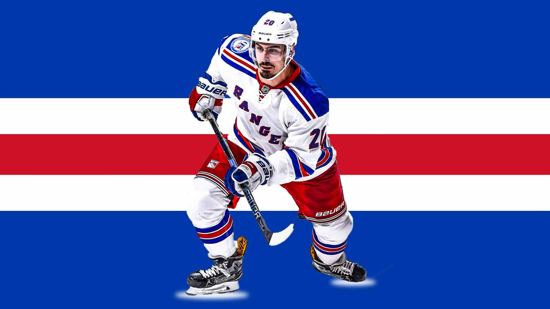 Chris Kreider Us Hockey Ny Rangers Background