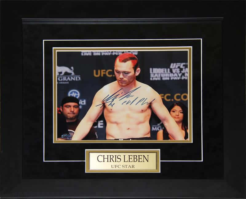 Chris Leben Ufc Middleweight Fighter Background