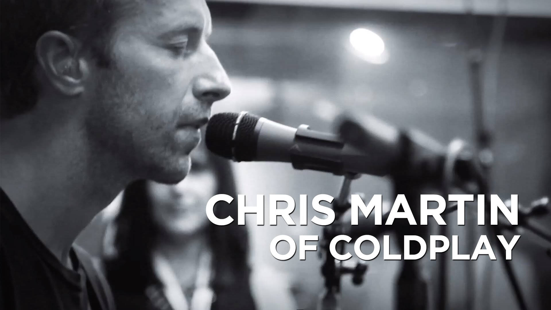 Chris Martin Of Coldplay Background
