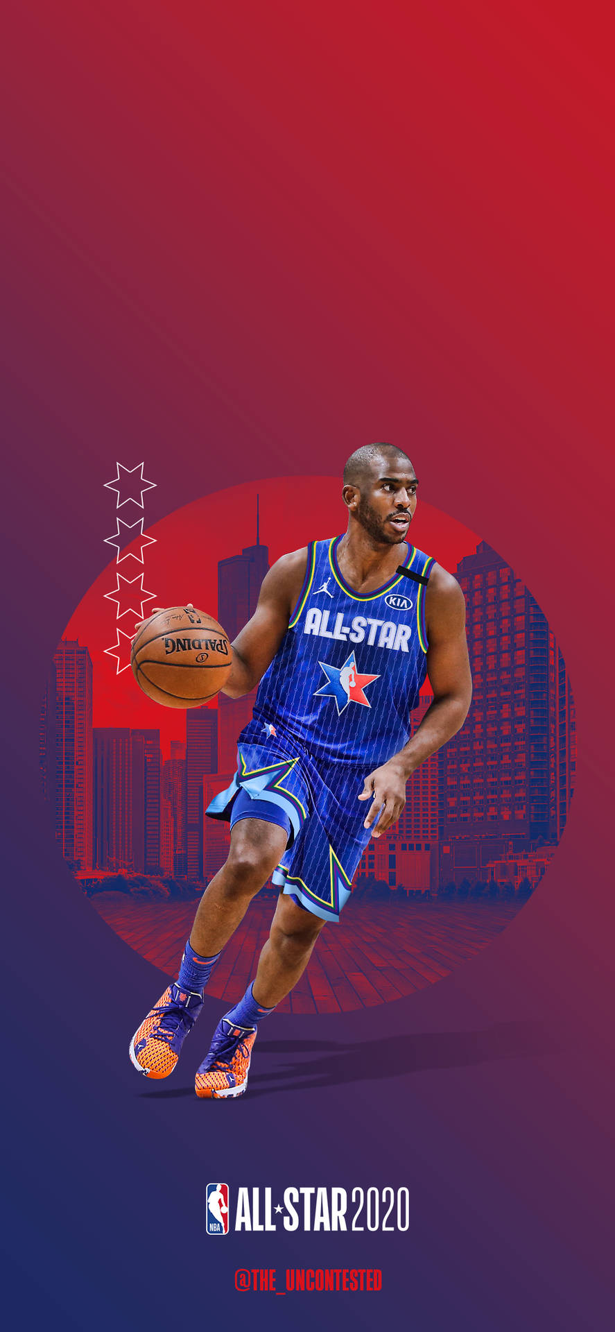 Chris Paul All-star Jersey Background