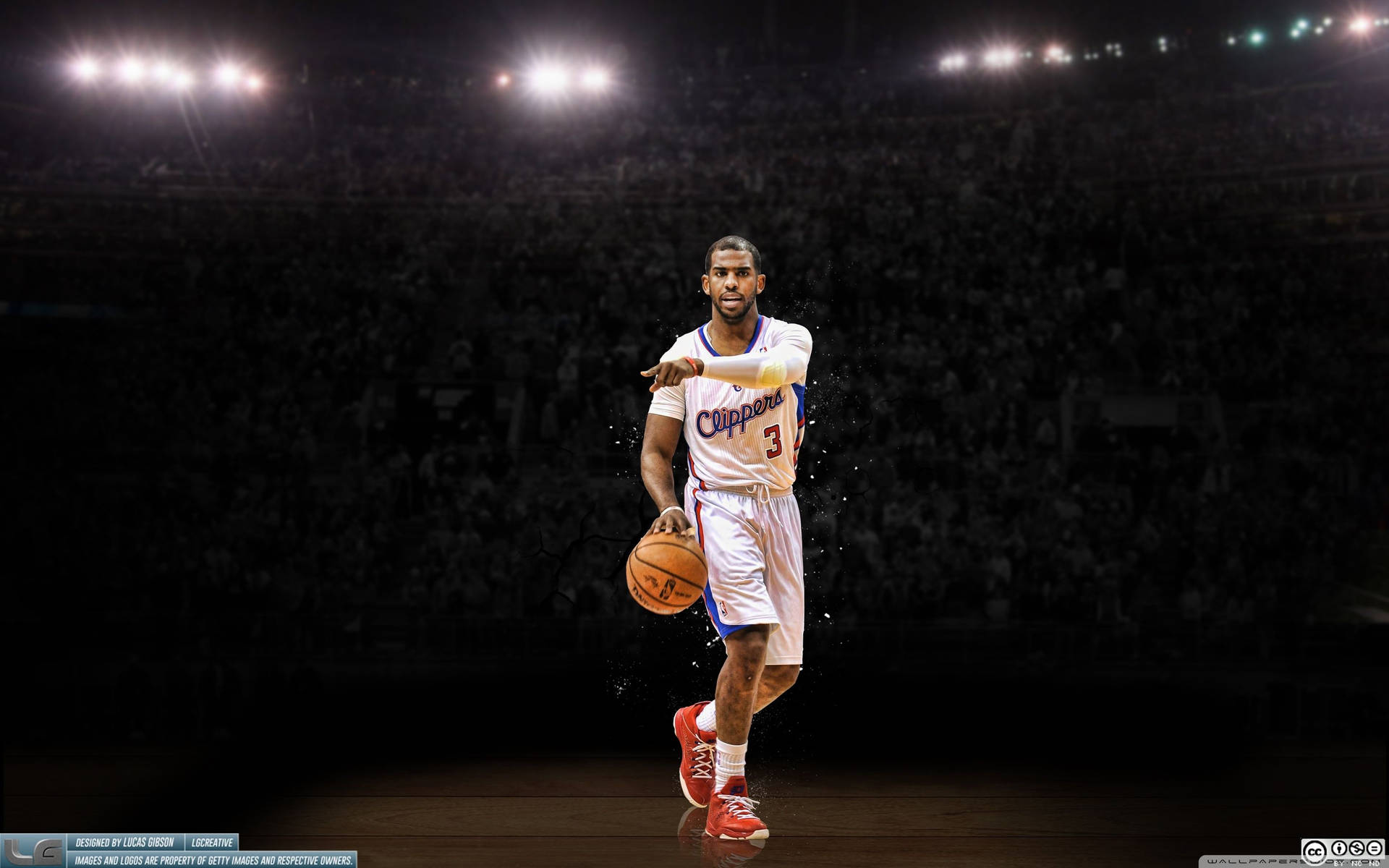 Chris Paul Clippers Command Background