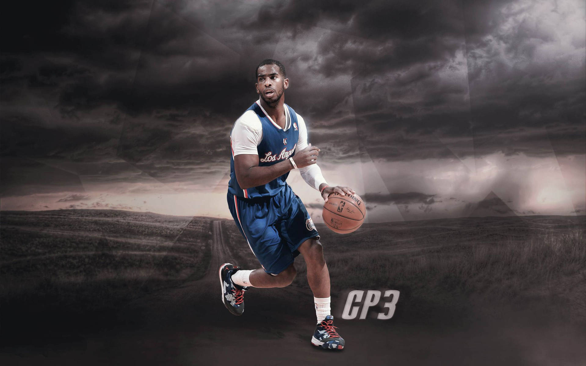 Chris Paul Cp3 Clippers Background