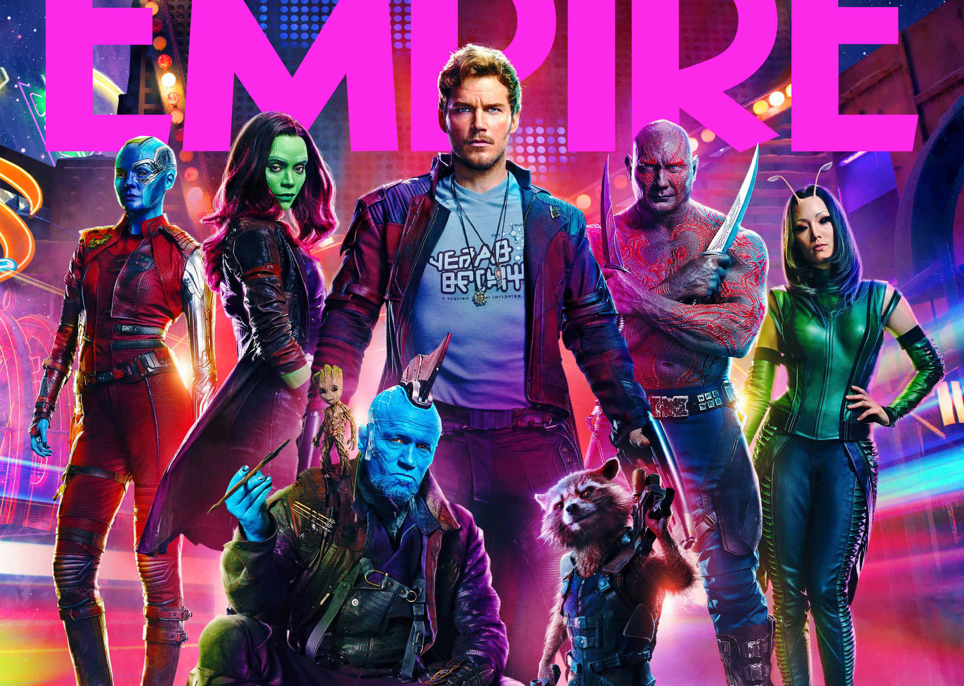 Chris Pratt Stars In Marvel's Guardians Of The Galaxy 2 Background