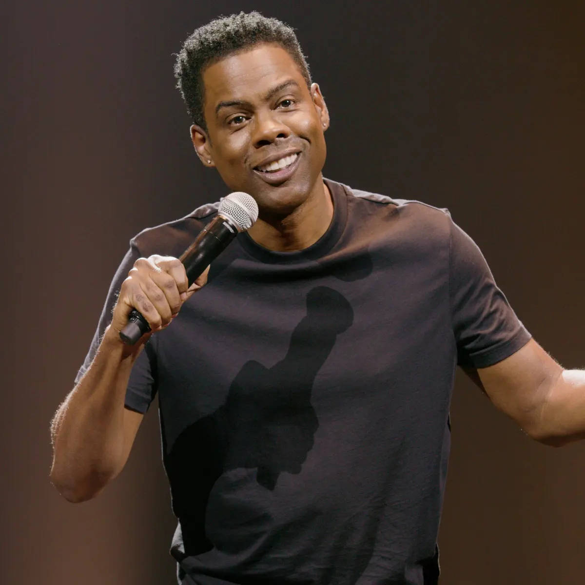 Chris Rock In An Animated Performance Background