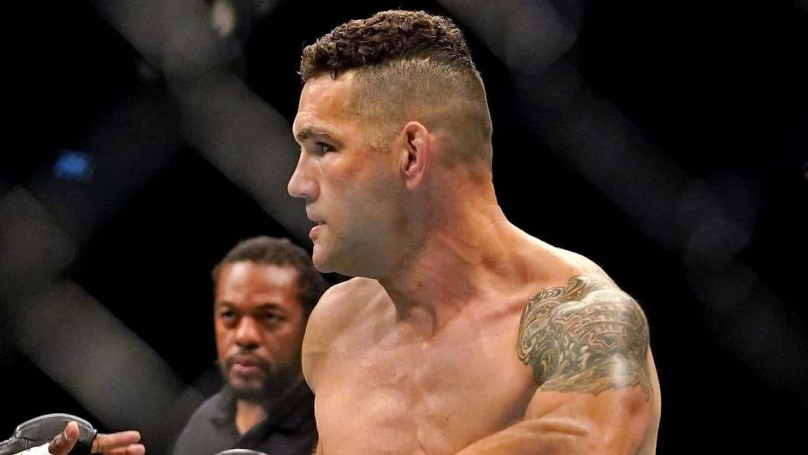 Chris Weidman Arm Tattoo Background