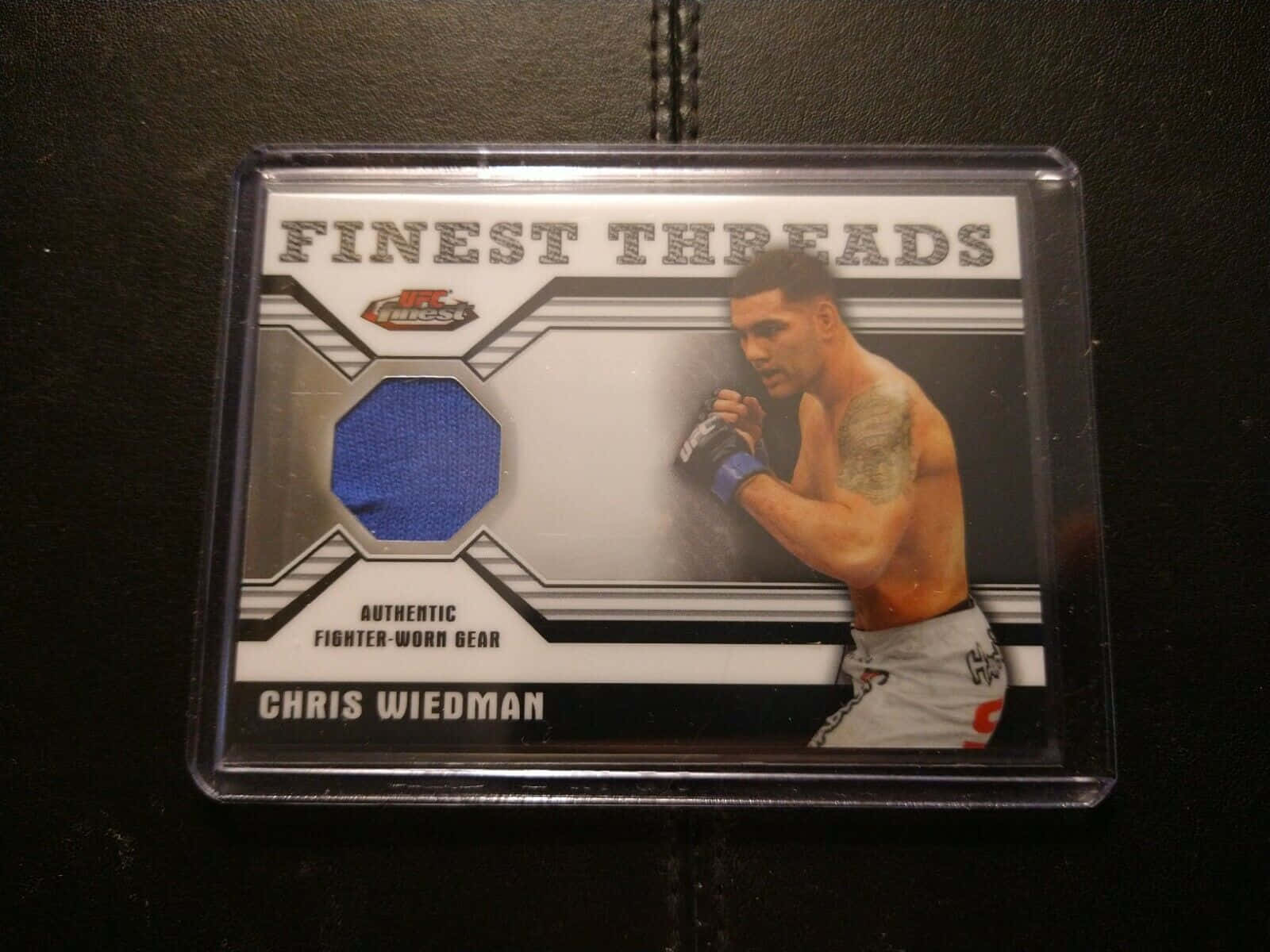 Chris Weidman Finest Threads Relic Background