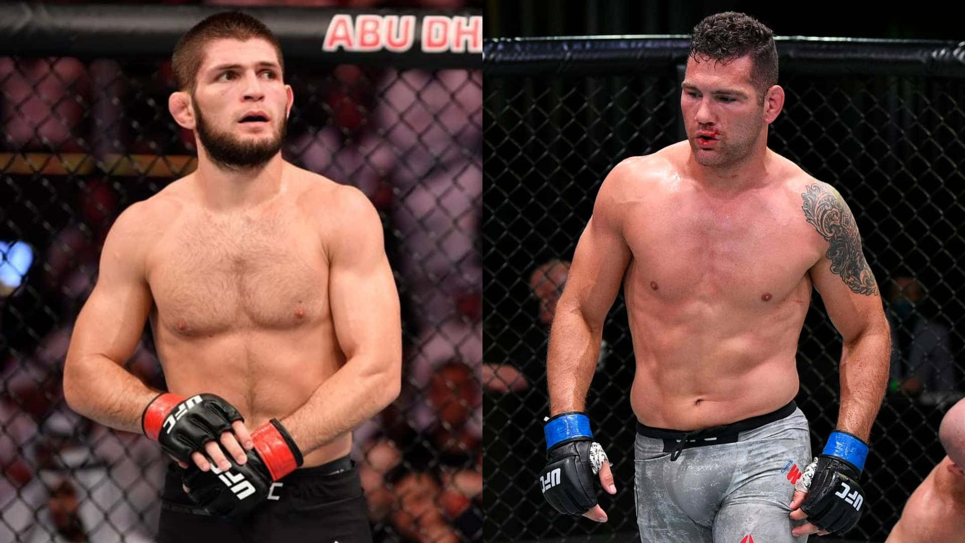 Chris Weidman Khabib Nurmagomedov Background