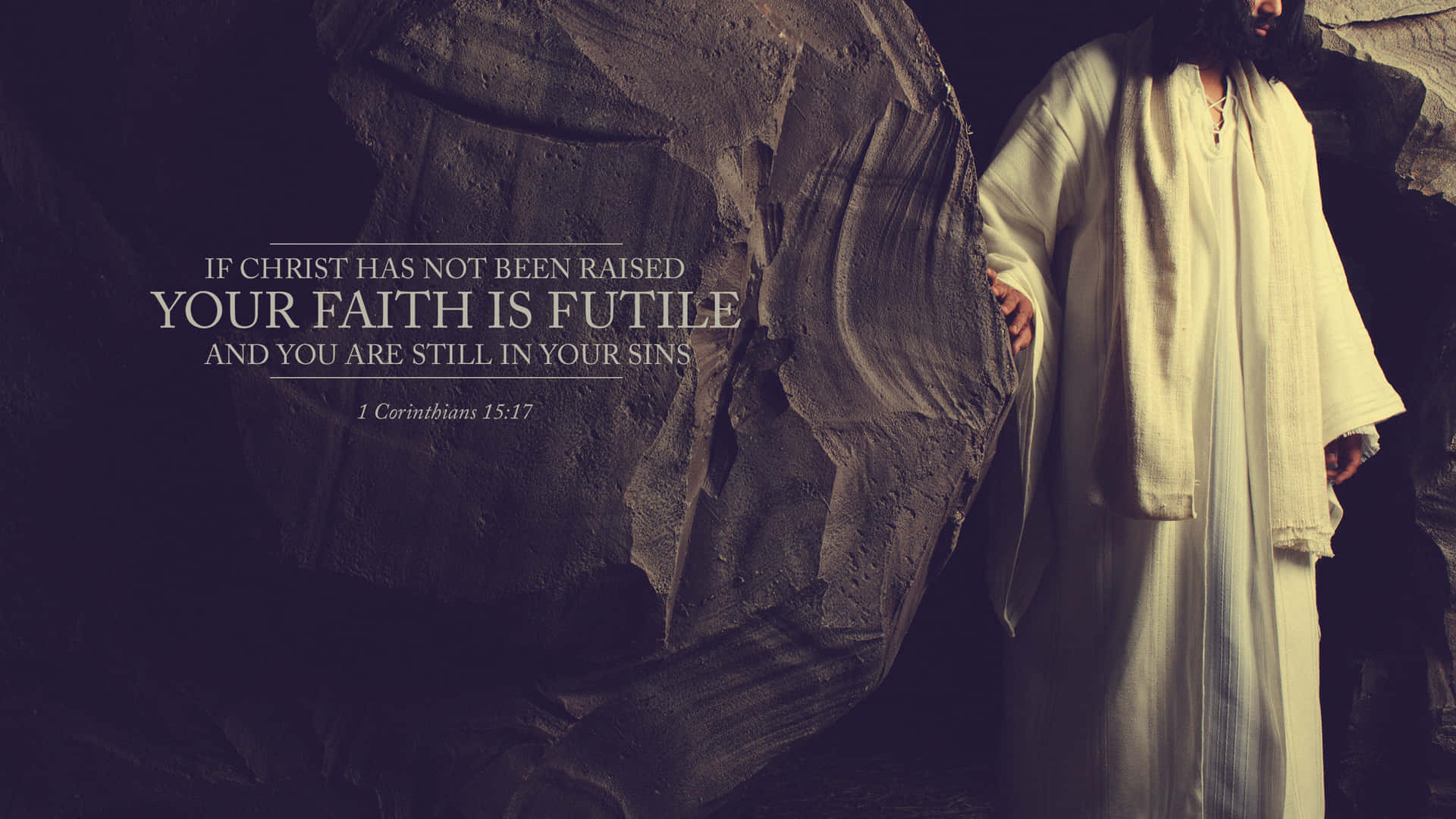 Christ Is Risen 1 Corinthians 15:17 Background