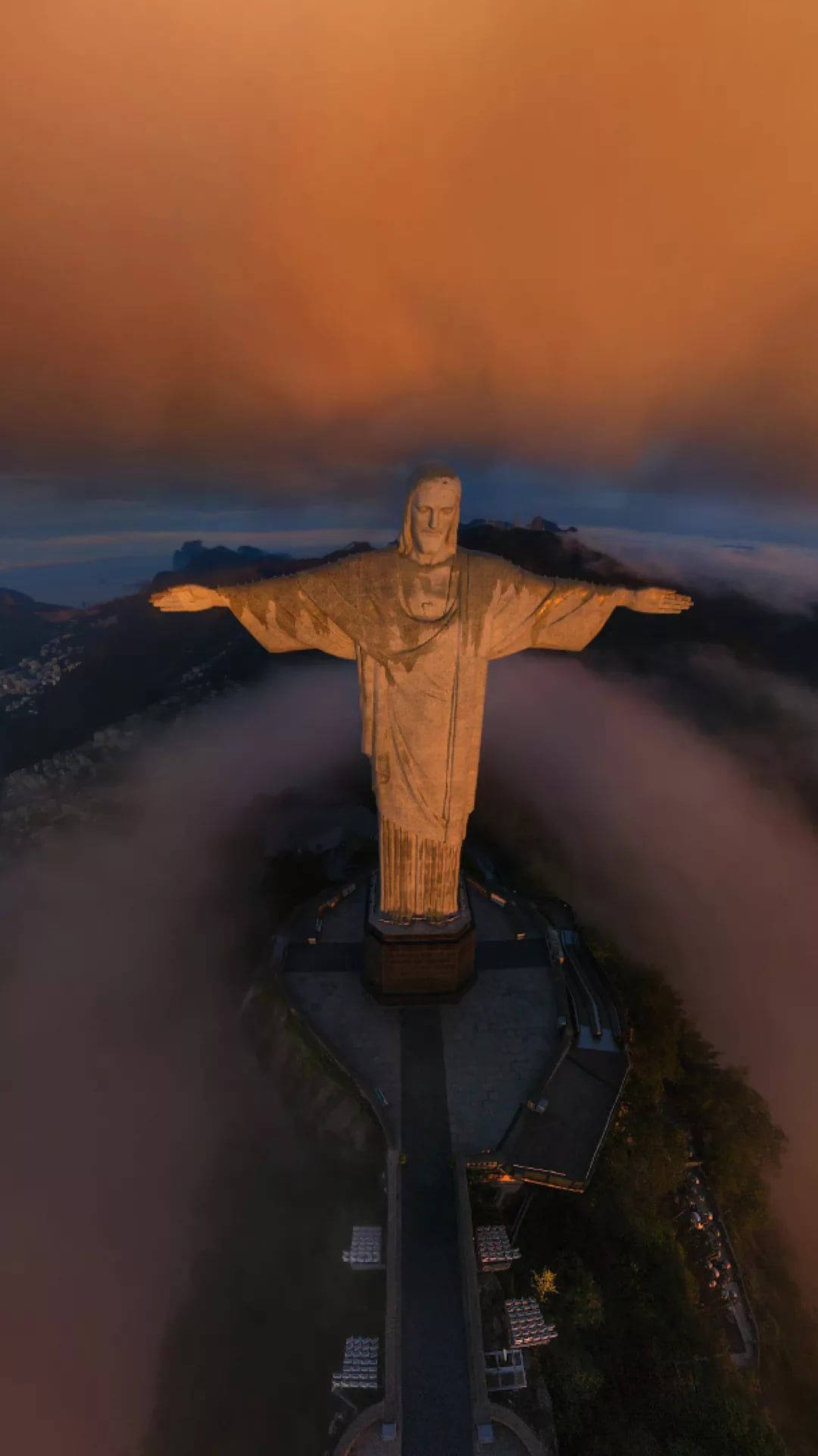 Christ The Redeemer Christian Iphone Background