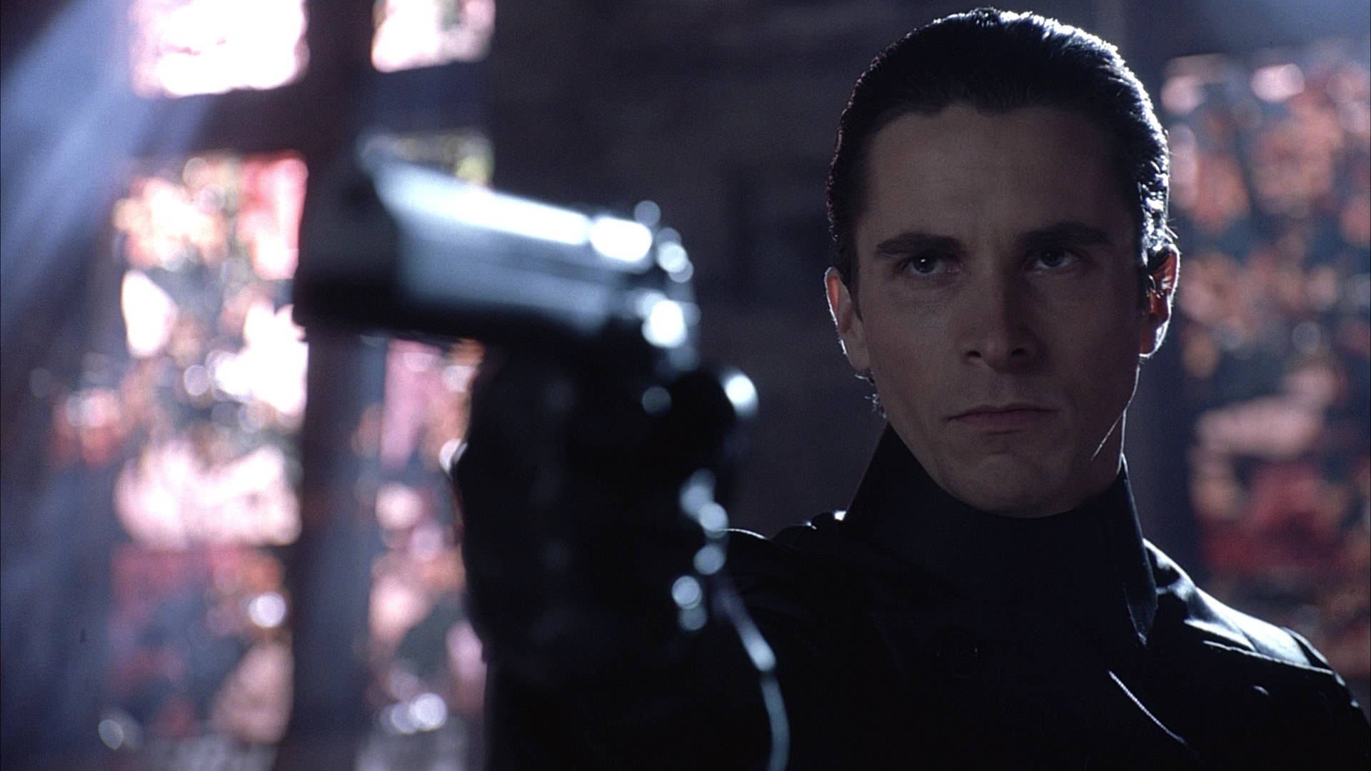 Christian Bale In Equilibrium Background