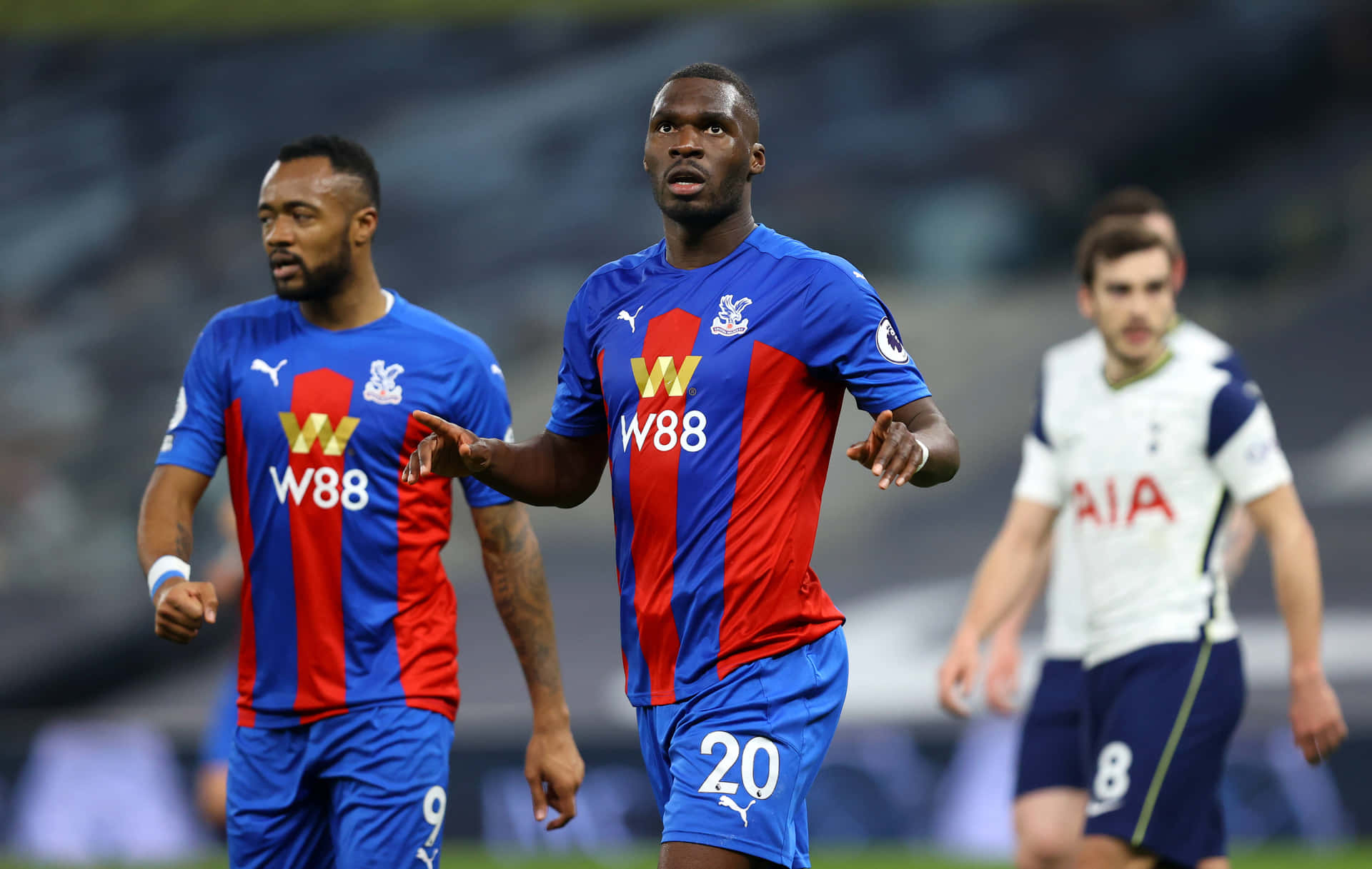 Christian Benteke Against Tottenham Hotspur 2021 Background