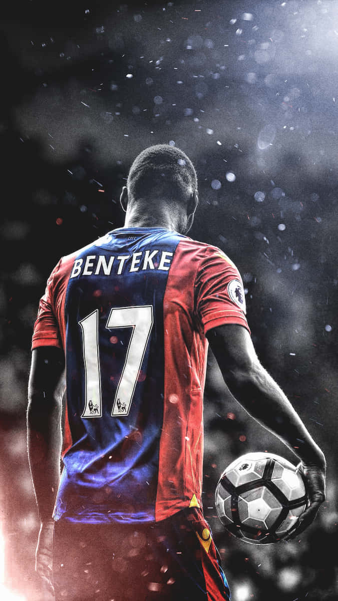 Christian Benteke Bokeh Portrait Background