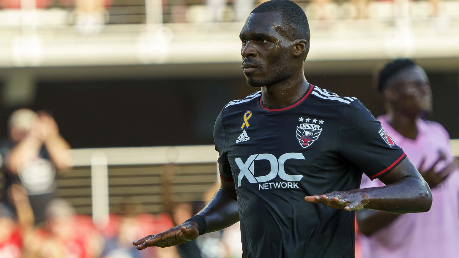 Christian Benteke During Match Against Inter Miami Background