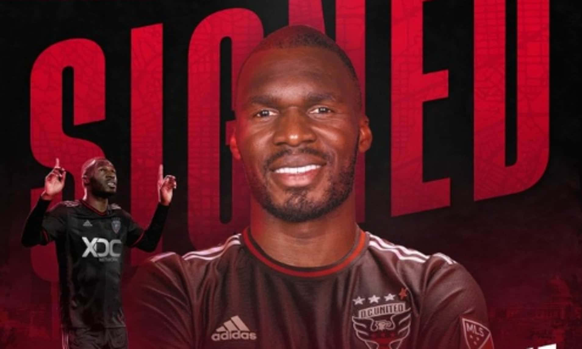 Christian Benteke Signed With D.c. United 2022 Background