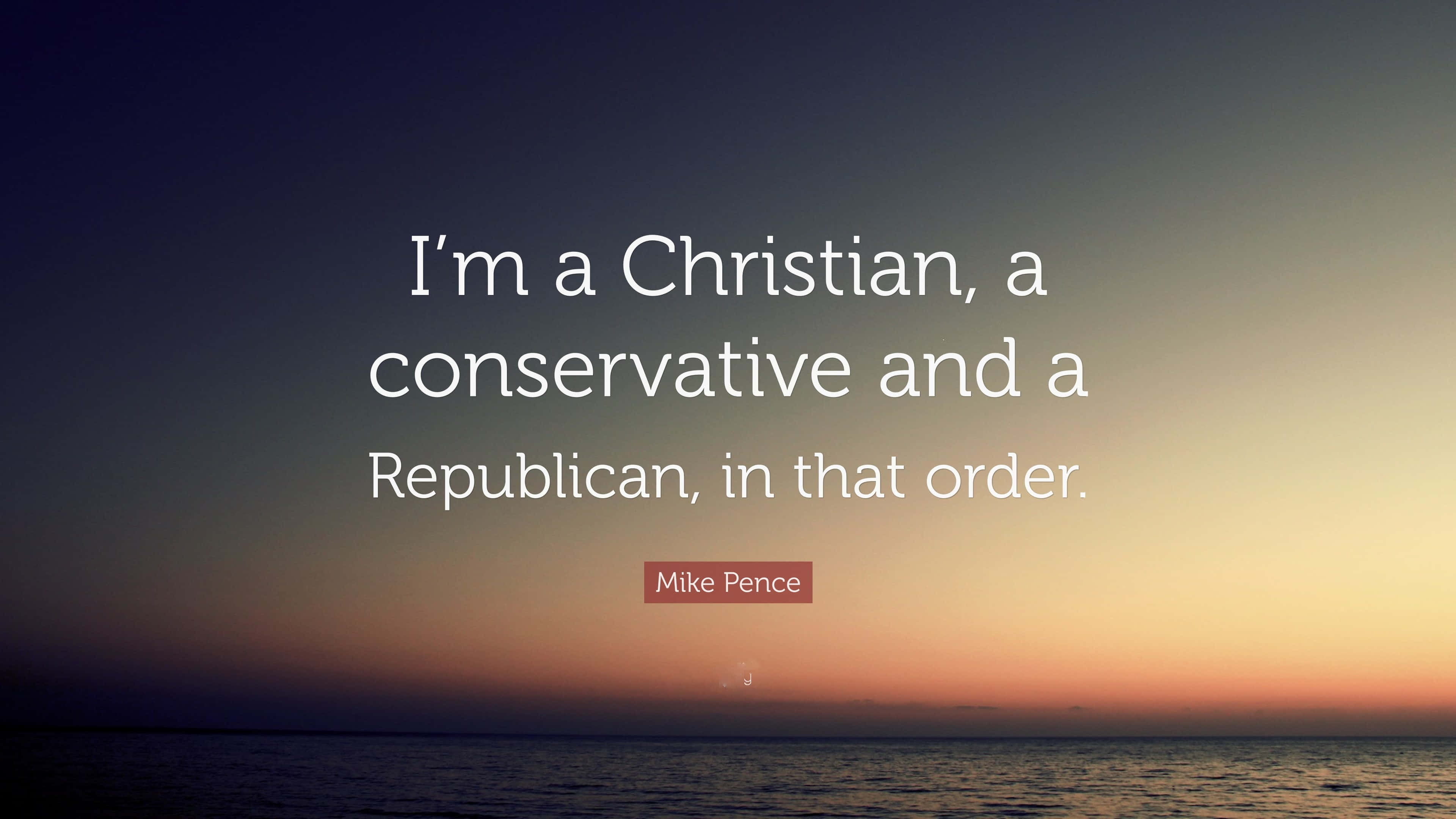 Christian, Conservative, And Republican