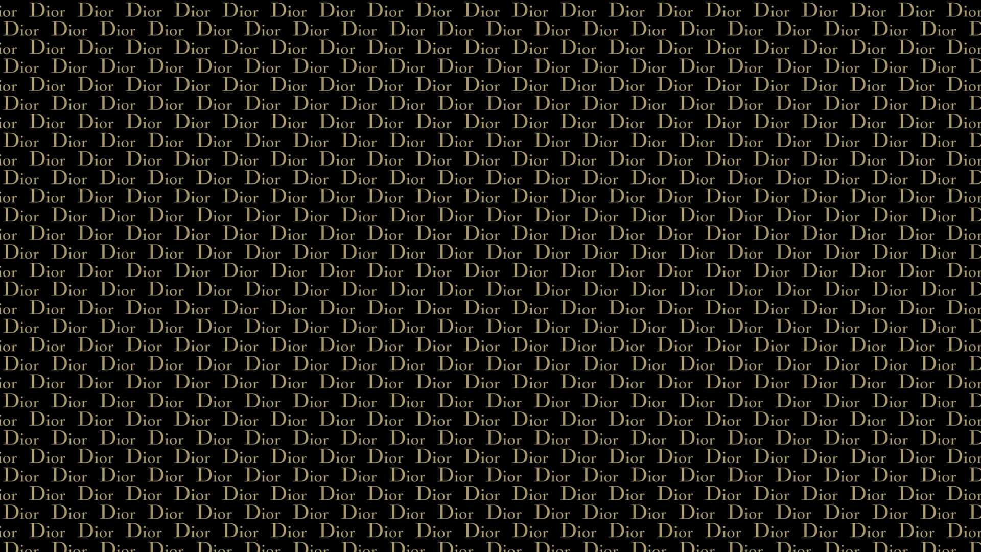 Christian Dior Logo Pattern Background