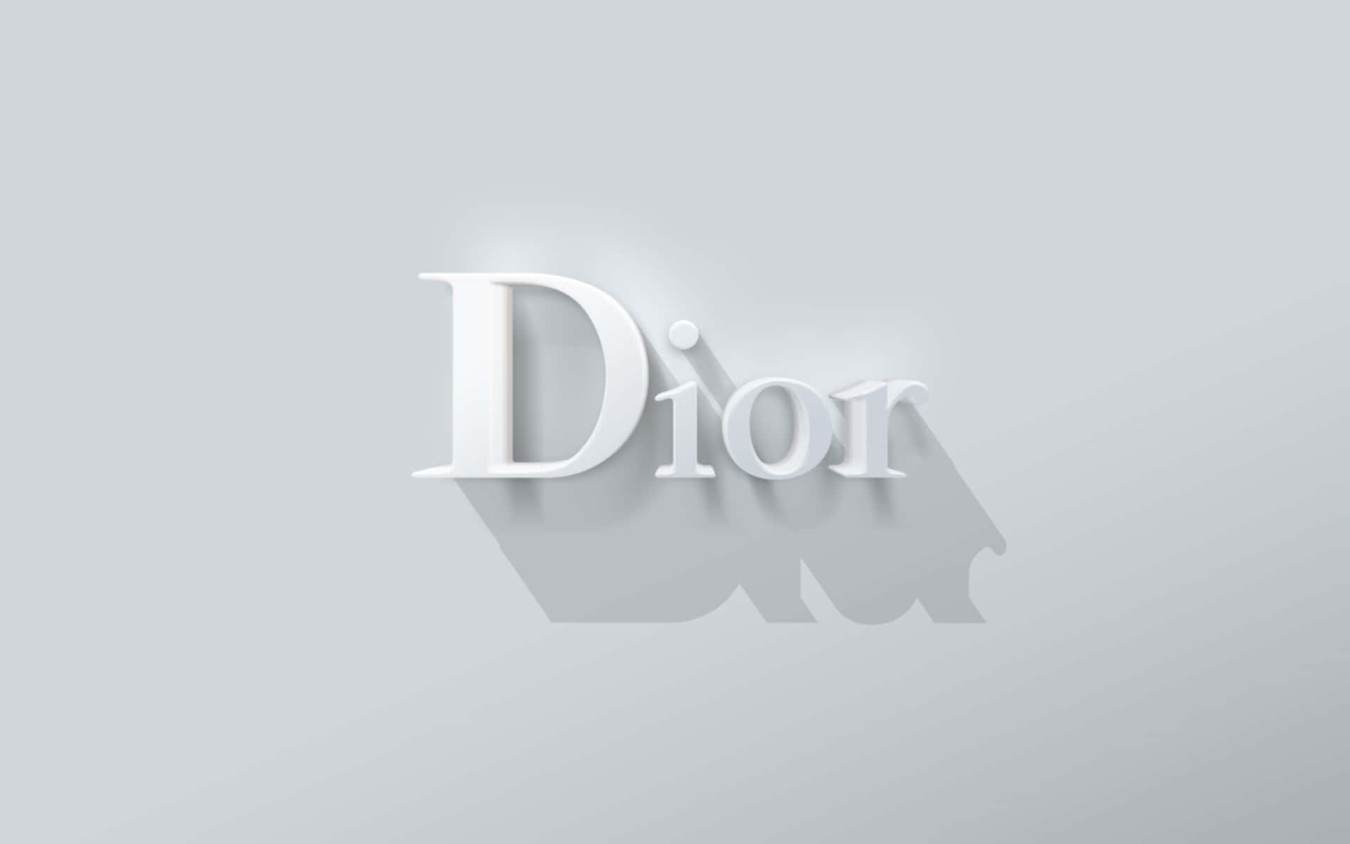 Christian Dior Logo Shadow Background