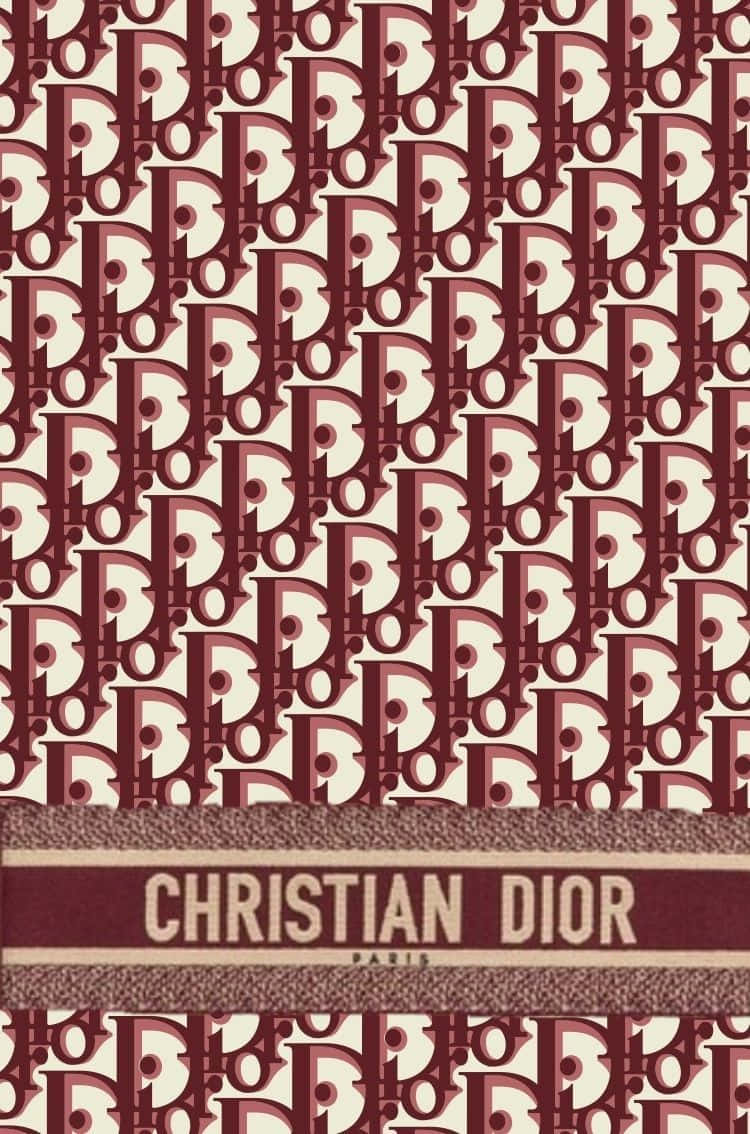 Christian Dior Pattern Background Background