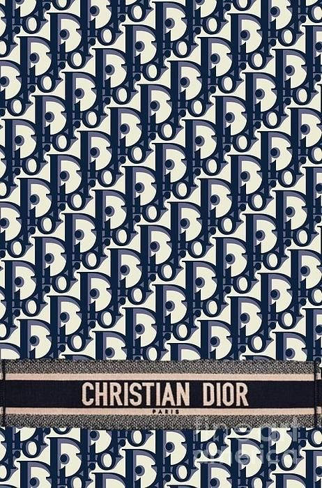 Christian Dior Pattern Background