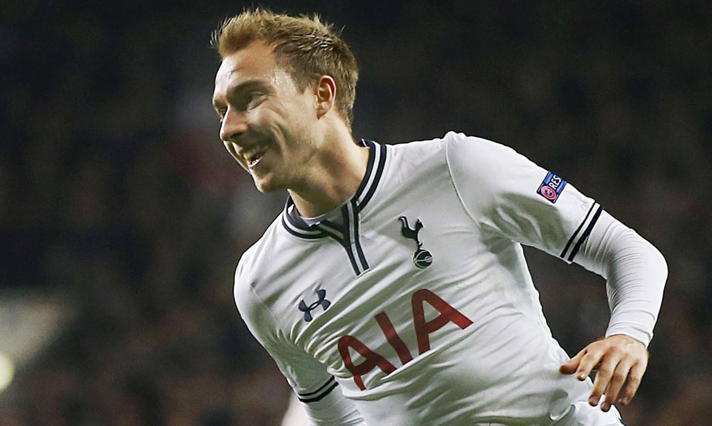 Christian Eriksen - A Moment Of Joy On The Field Background