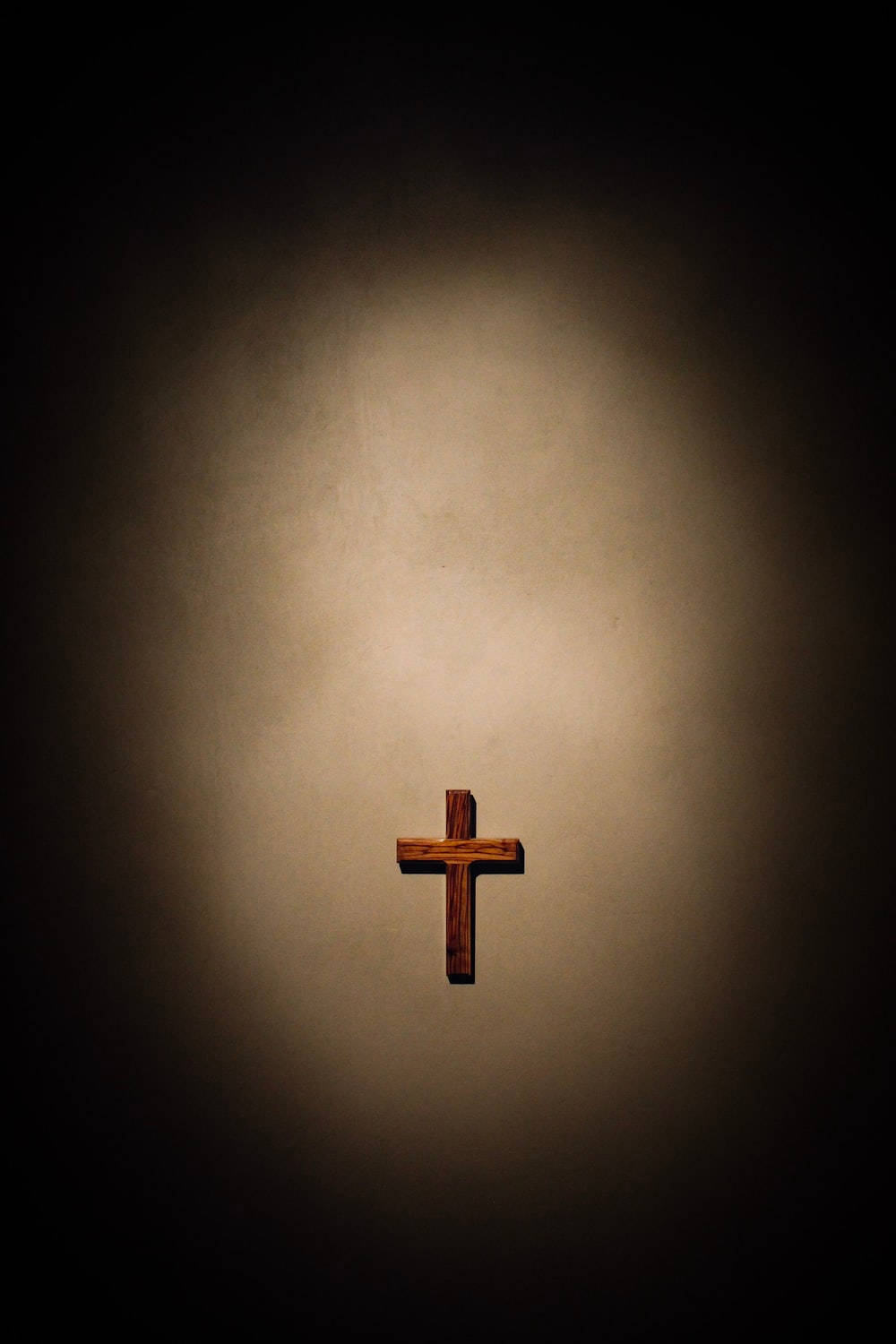 Christian Iphone Wooden Cross Background