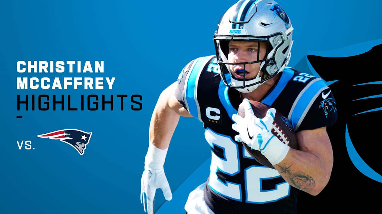 Christian Mccaffrey Leads The Carolina Panthers Offense Background