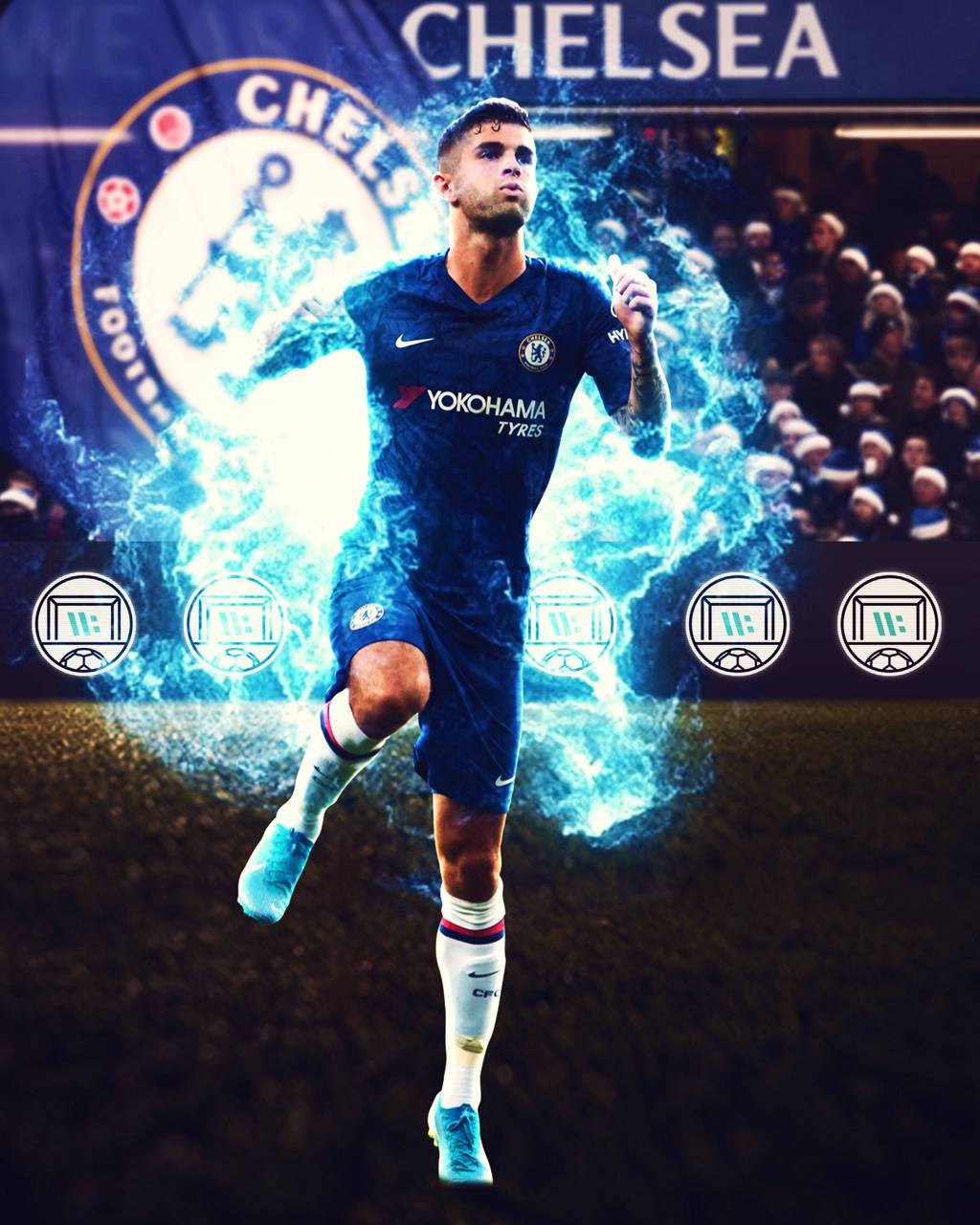 Christian Pulisic Dramatic Background