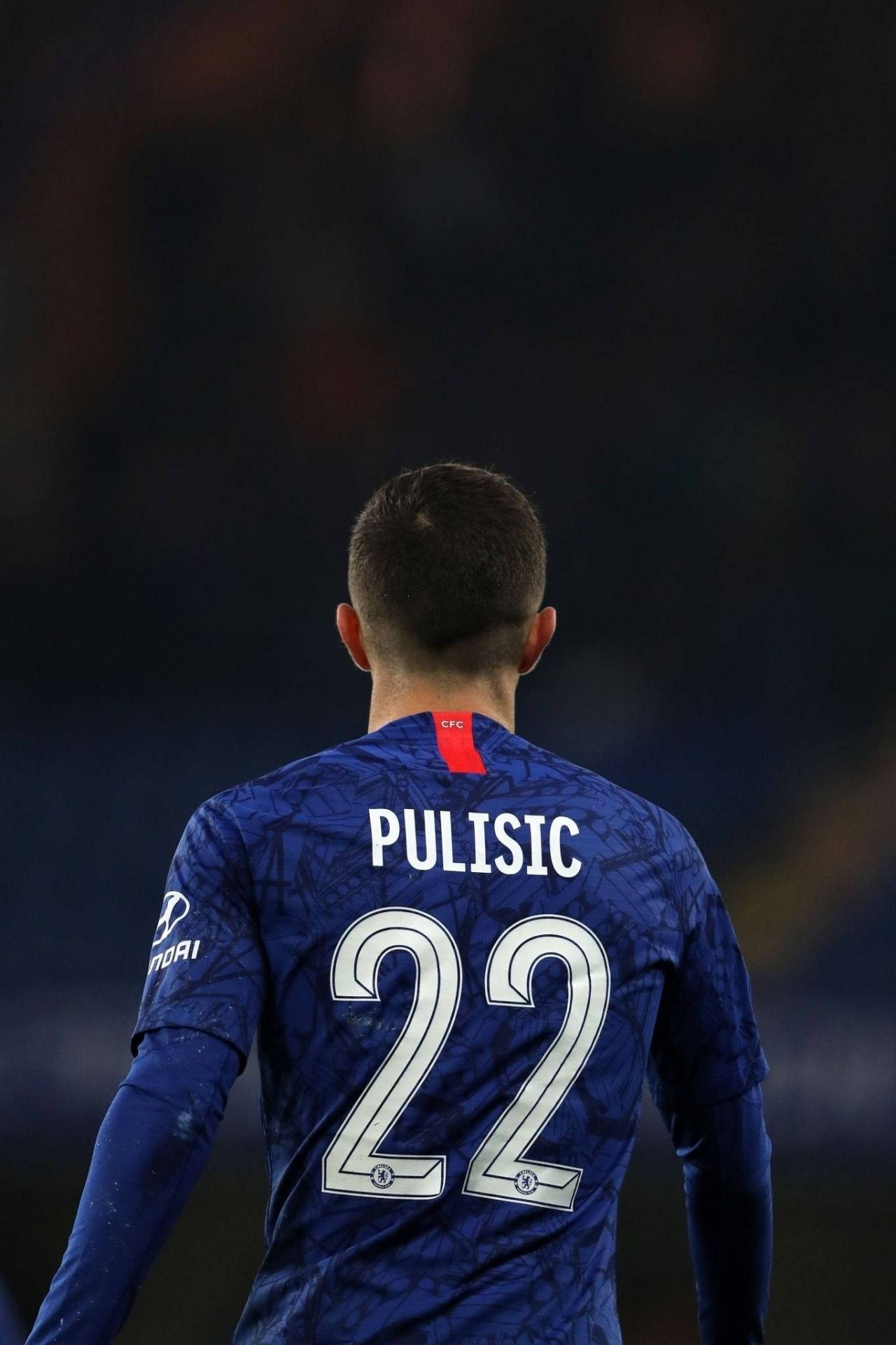 Christian Pulisic From Behind Background