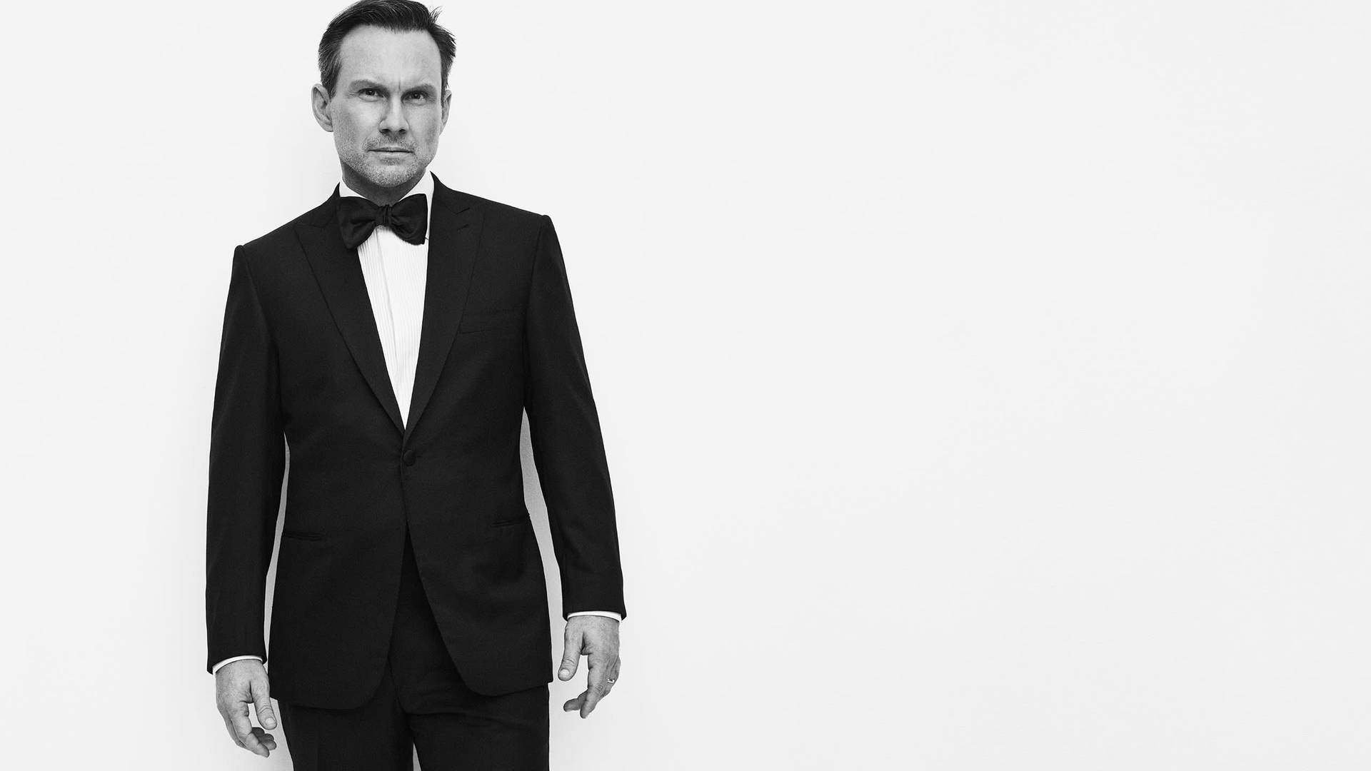 Christian Slater For Brioni