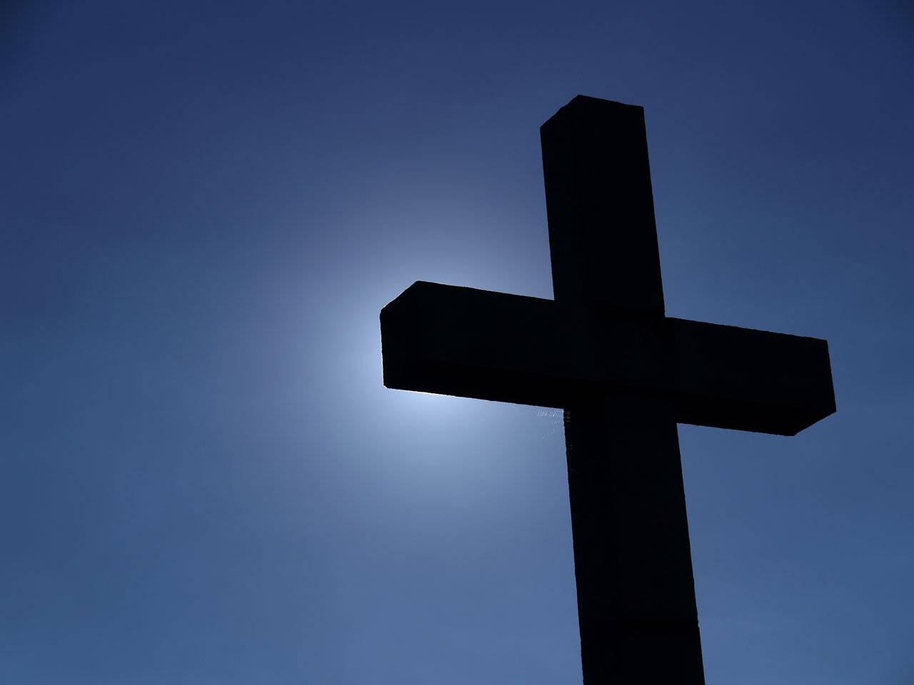 Christianity Religion The Cross In Silhouette