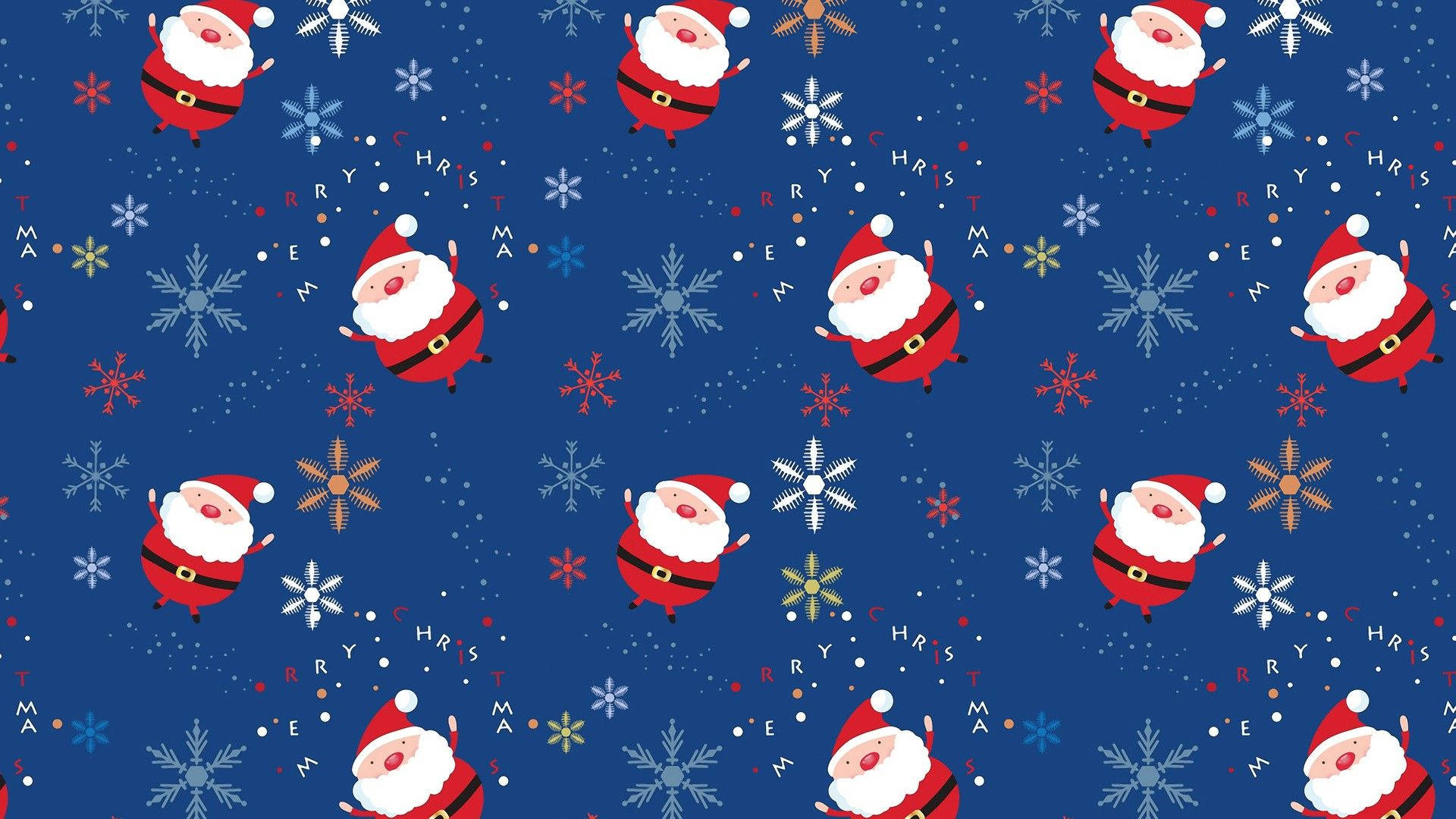 Christmas Aesthetic Desktop Cute Santa