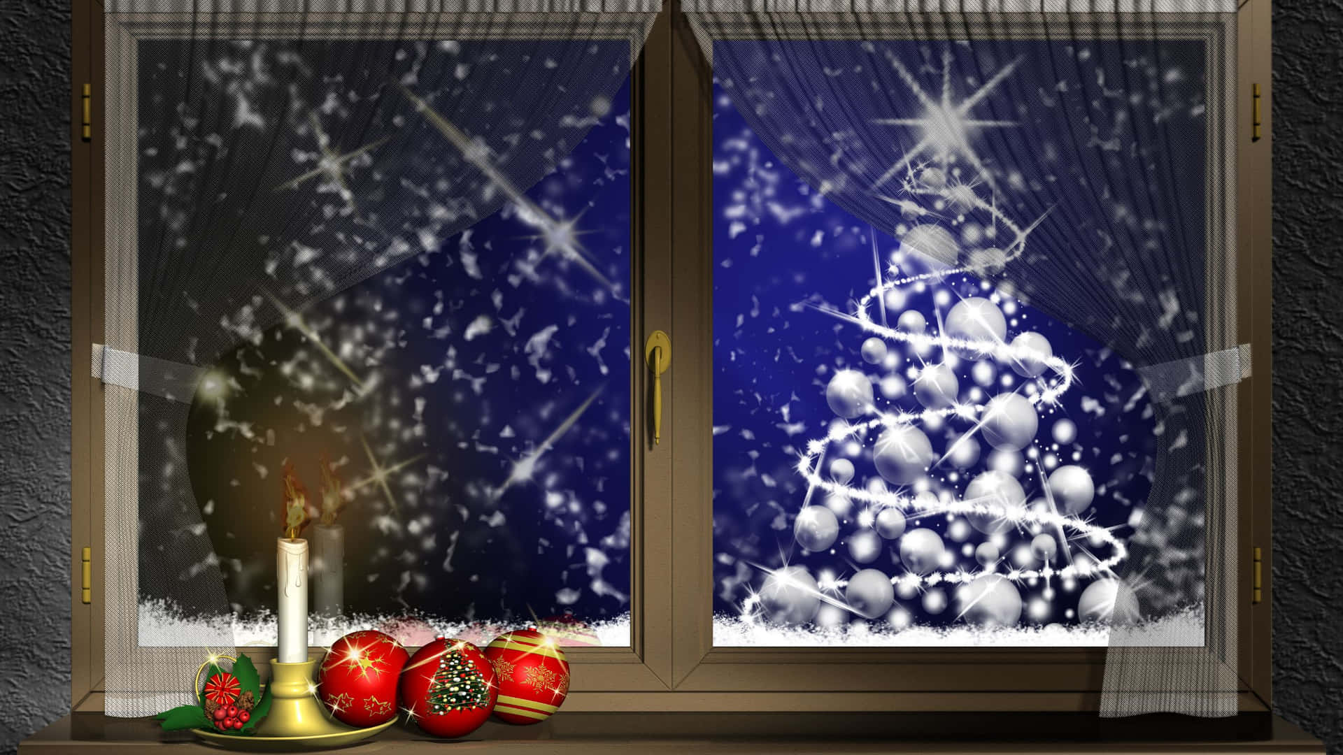 Christmas Aesthetic Tumblr Computer Screen Theme Background