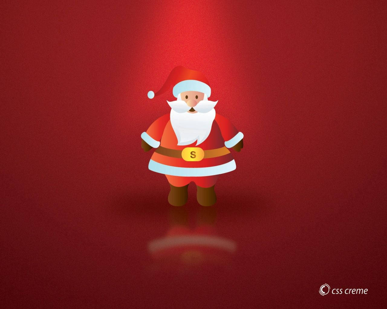 Christmas And New Year's Santa Claus Background