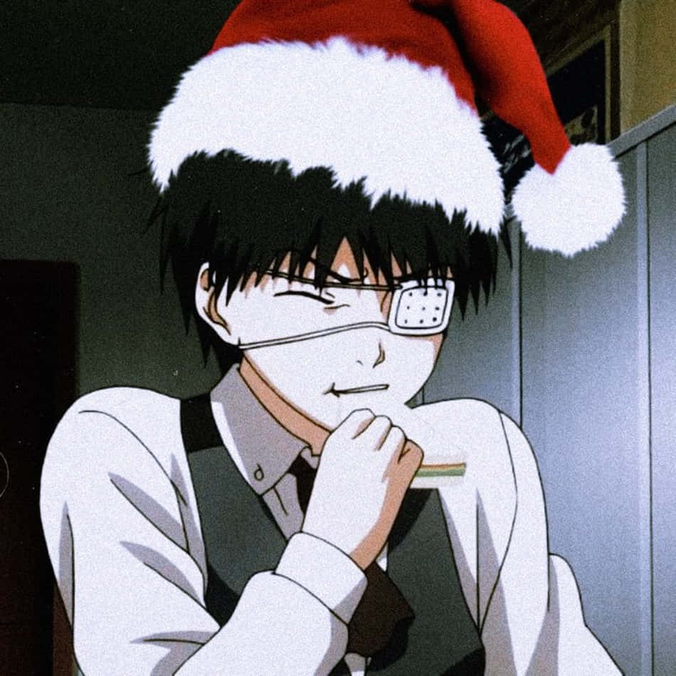 Christmas Anime Boys Ken Background
