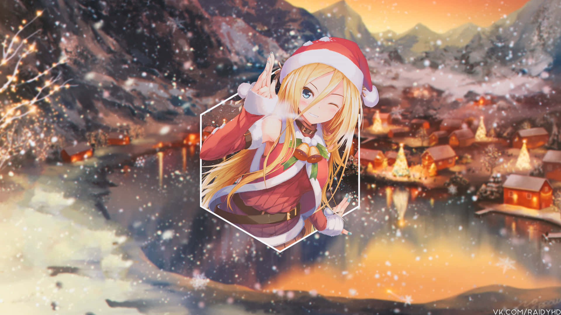 Christmas Anime Pfp Anime Girl