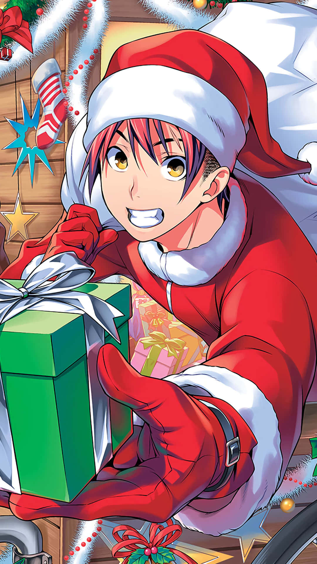 Christmas Anime Pfp Giving Gift