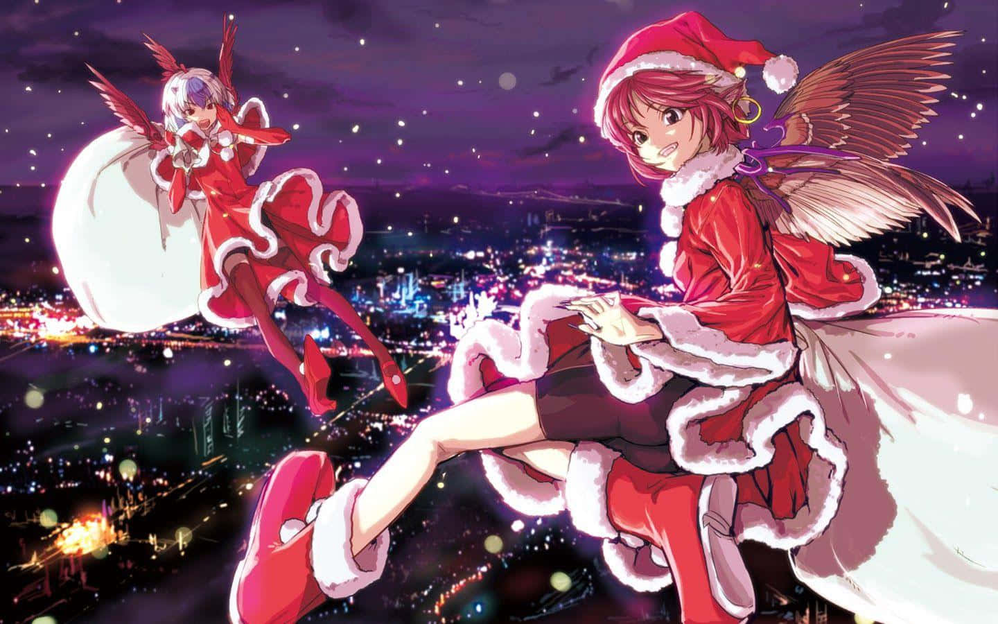 Christmas Anime Pfp Of Touhou Project Characters