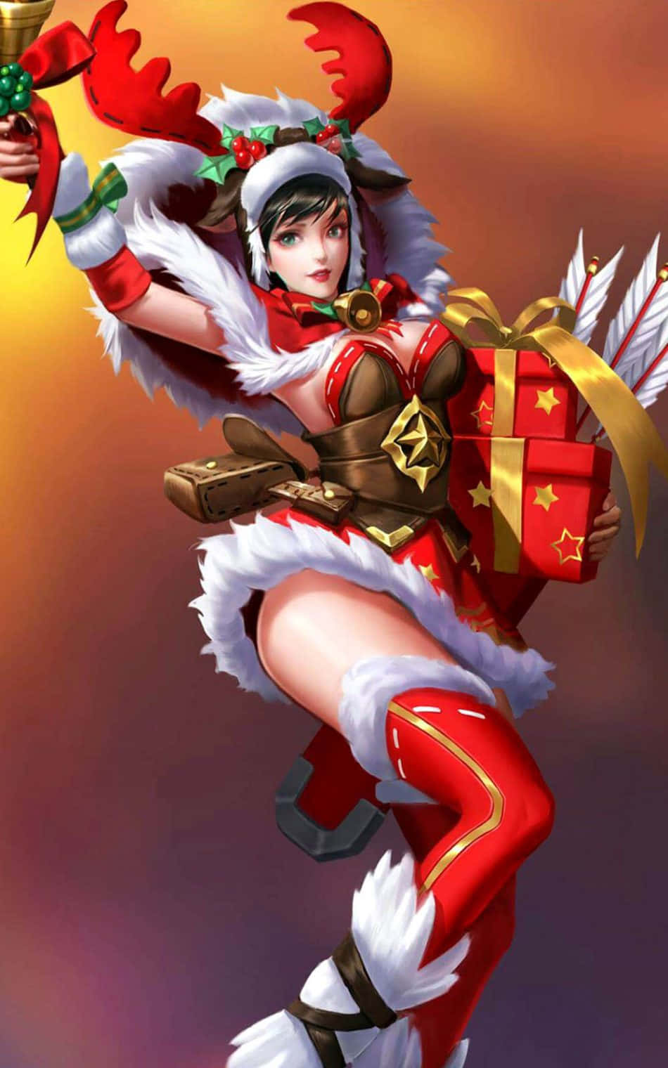 Christmas Carnival Miya Mobile Legend Background