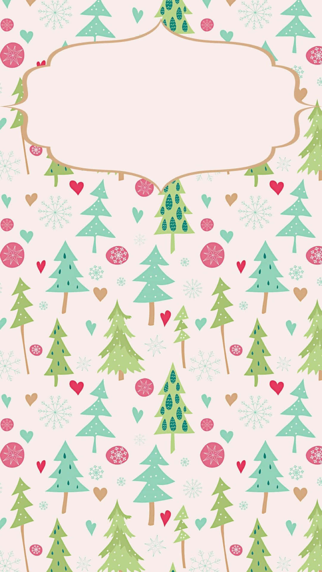 Christmas Cell Phone Card Background