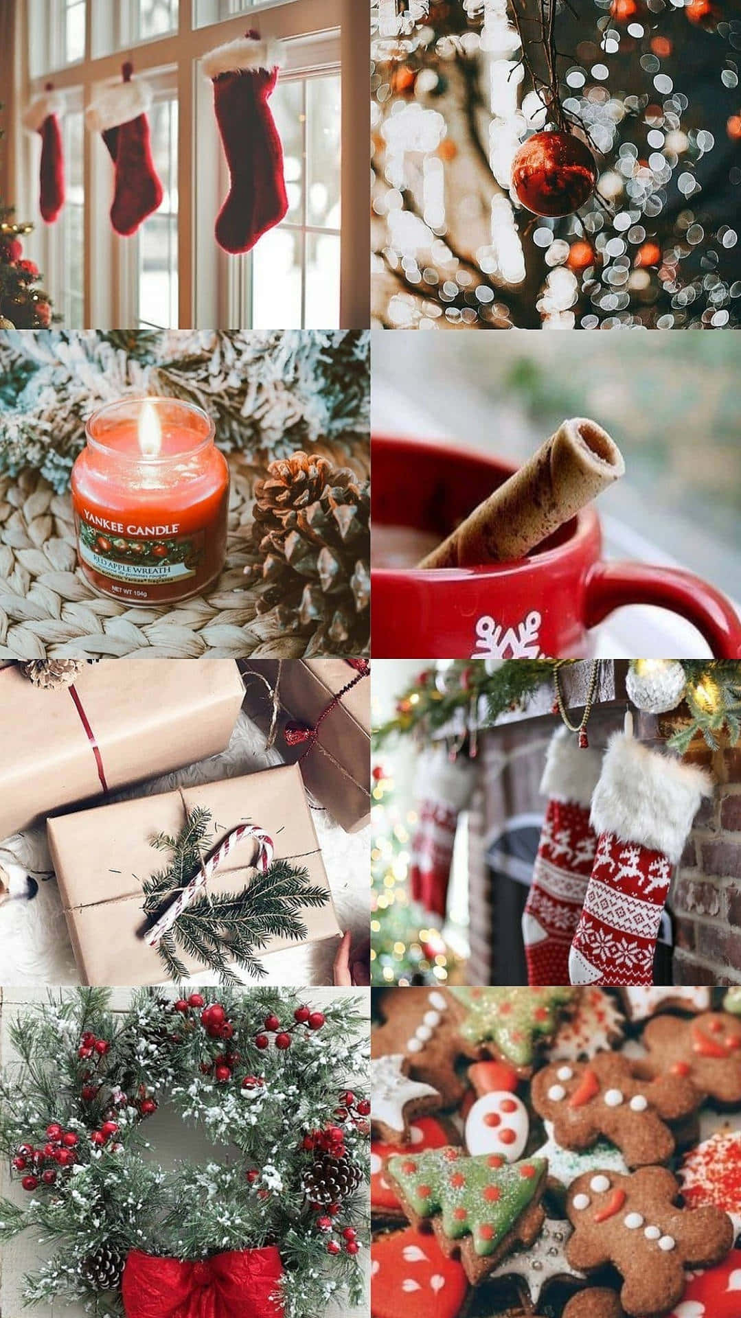 Christmas Collage - Screenshot Background