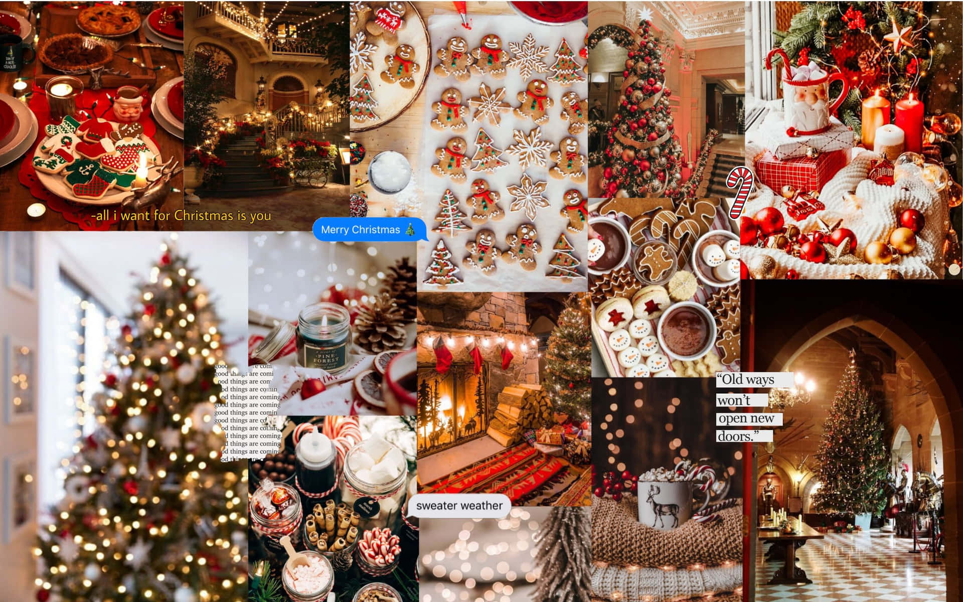 Christmas Collage Template For Instagram