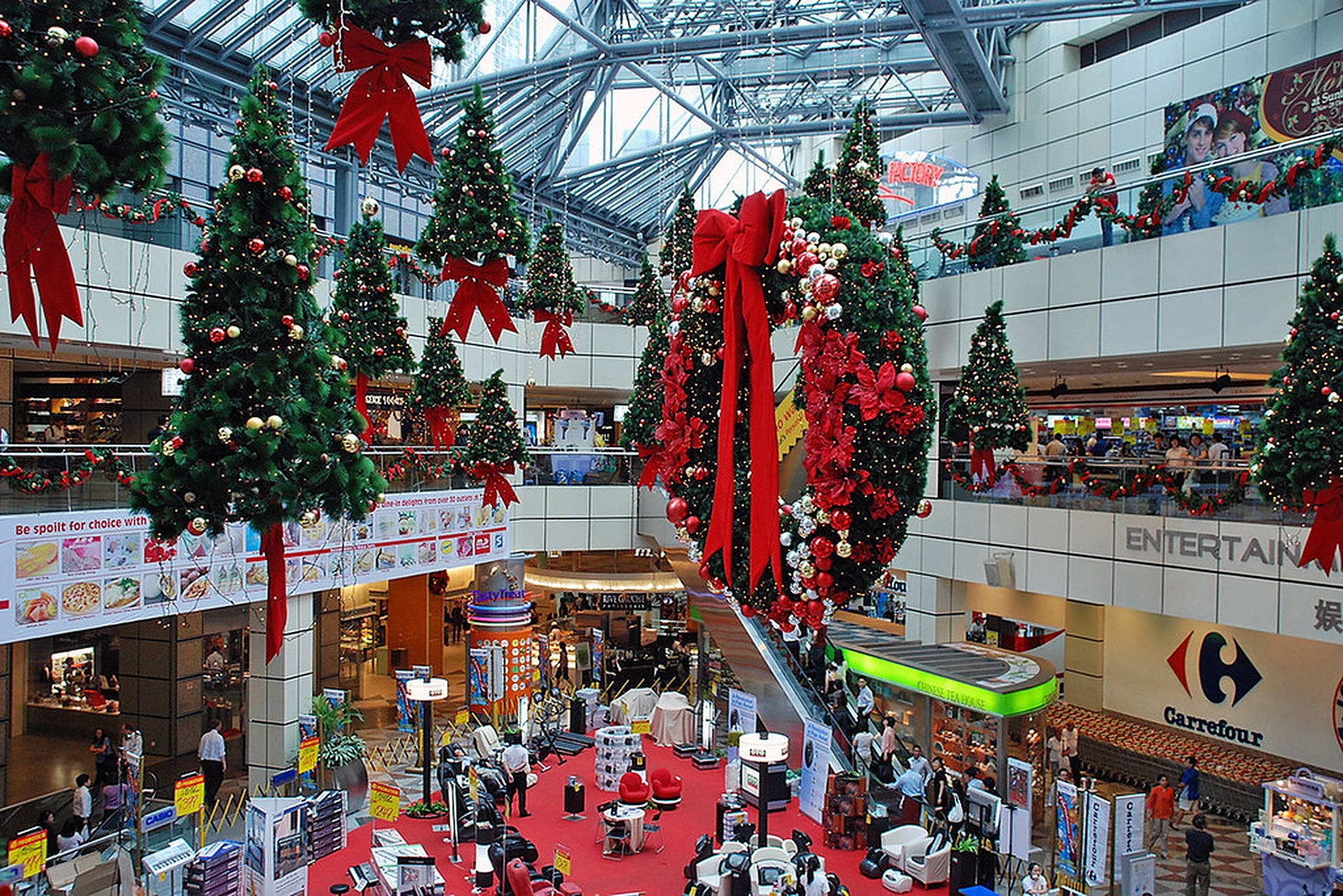 Christmas Decors Shopping Mall