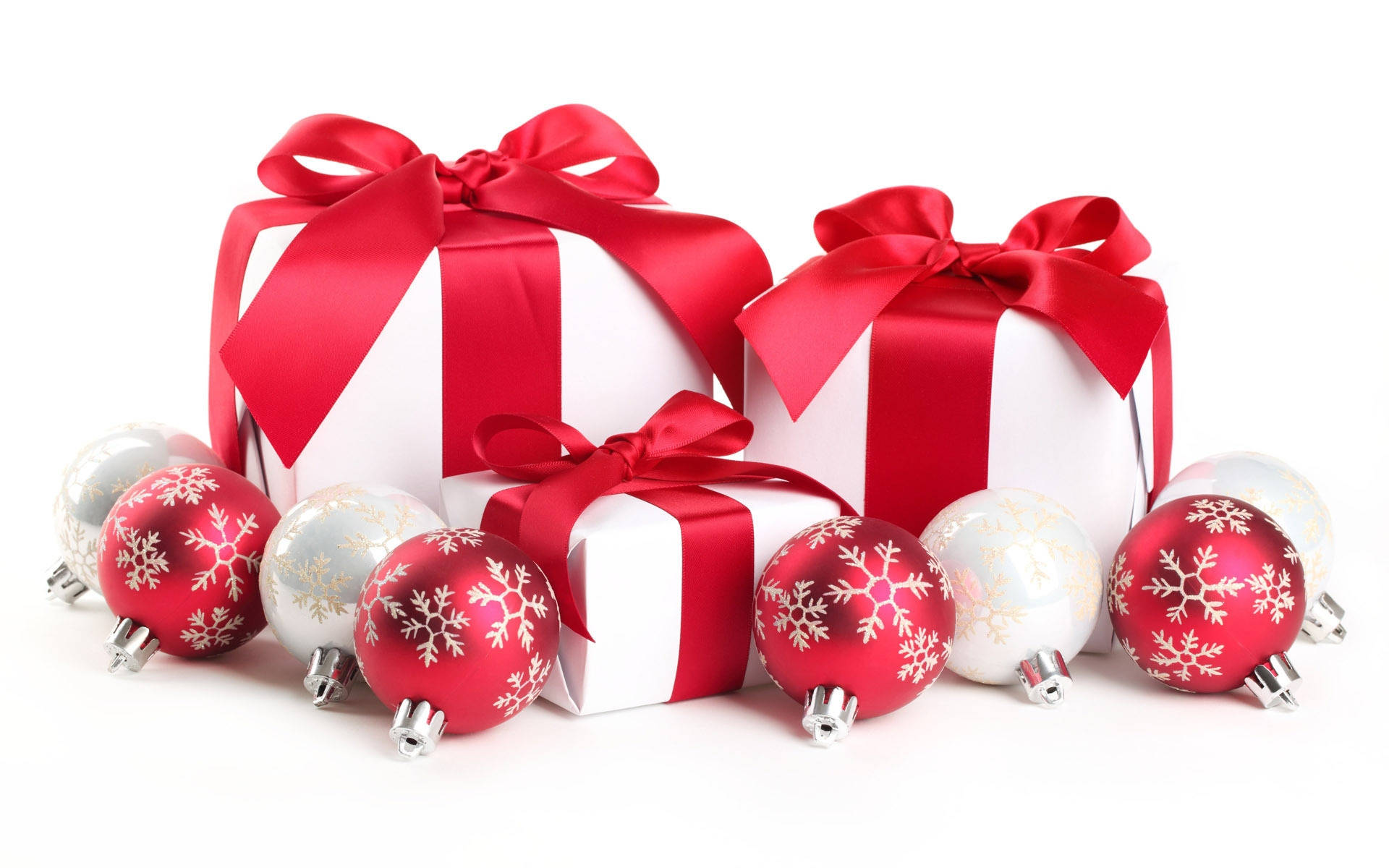 Christmas Gifts Widescreen Background