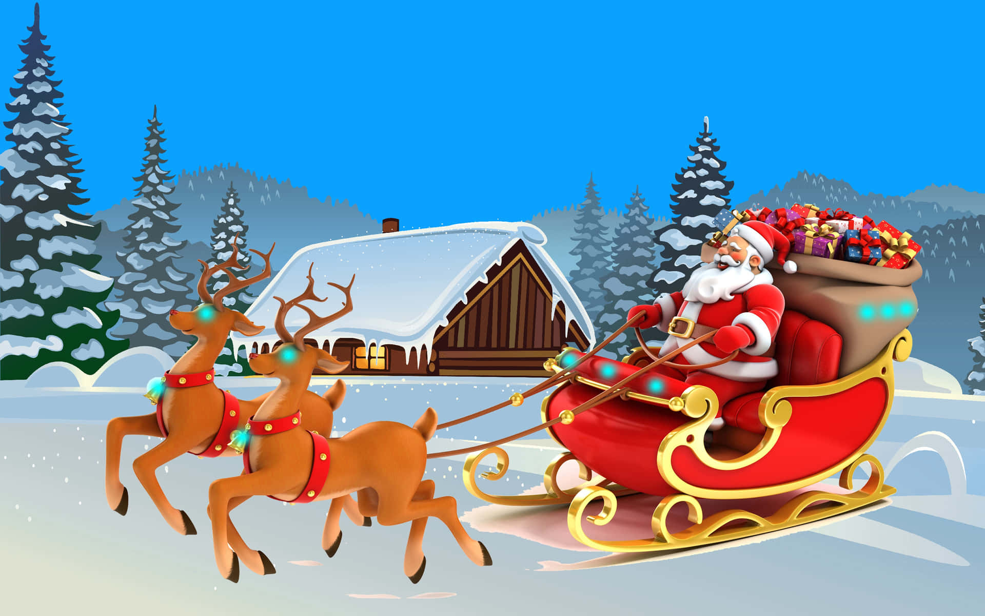 Christmas Is A Time For Celebration And Fun, Find It On Your Pc! Background