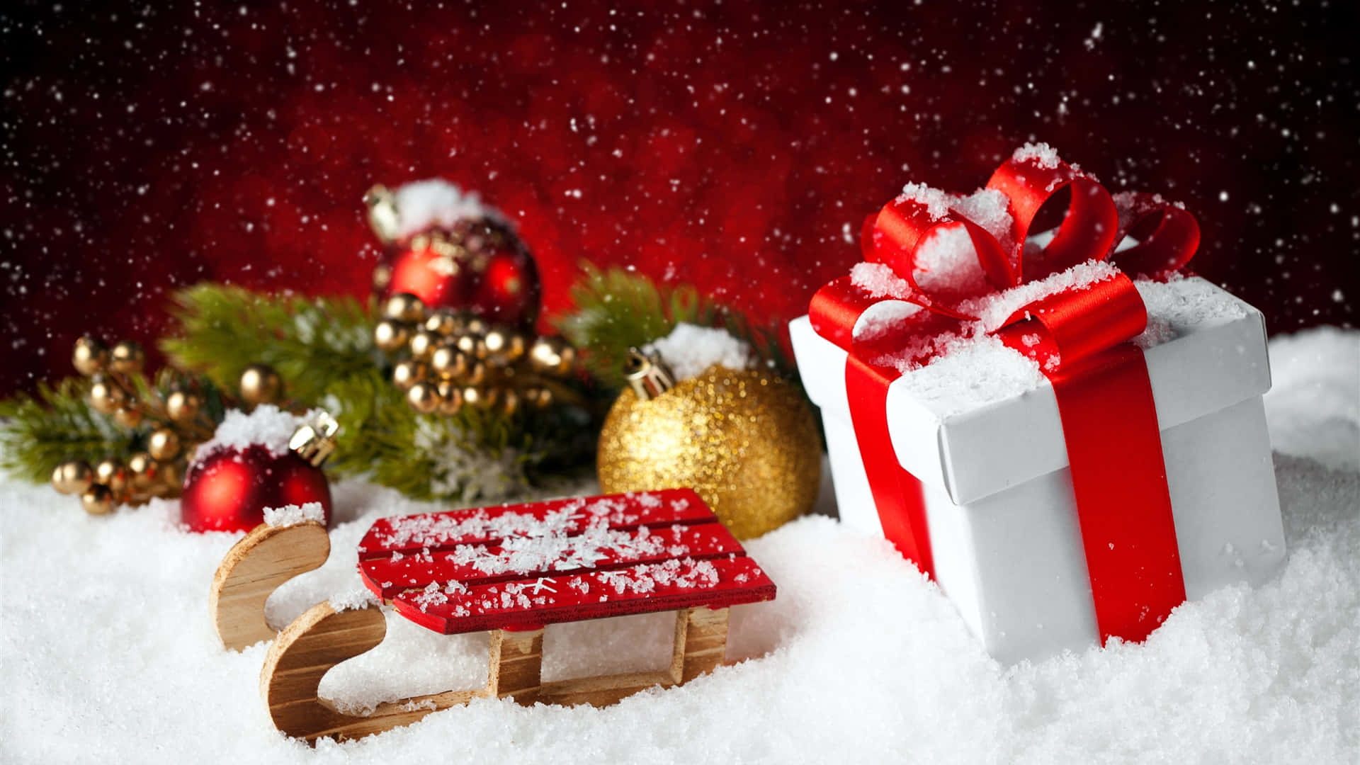 Christmas Isn't Complete Without A Beautiful Winter Wonderland Experience. Background
